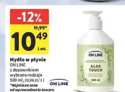 Intermarche Mydło w płynie aloes On Line oferta