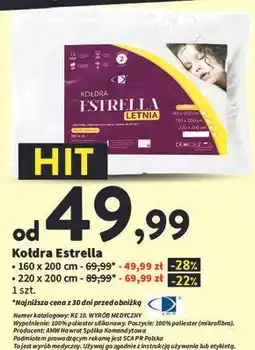 Intermarche Kołdra estrella 220 x 200 cm Amw oferta