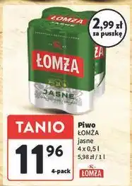 Intermarche Piwo Łomża Jasne (Dawniej Export) oferta