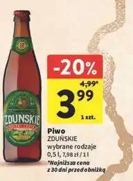 Intermarche Piwo Zduńskie Polski Lager oferta