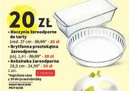 Intermarche Keksówka żaroodporna 28.5 cm Termisil oferta