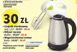 Intermarche Waga kuchenna lemon Esperanza oferta