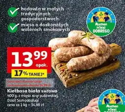 Auchan Kiełbasa biała Auchan Pewni Dobrego oferta