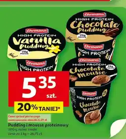 Auchan Mus czekoladowy Ehrmann High Protein oferta