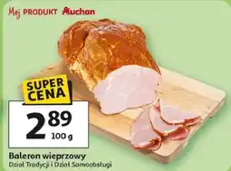 Auchan Baleron wieprzowy Auchan oferta