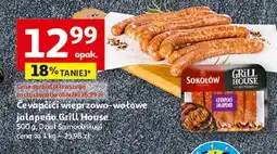 Auchan Cevapcici jalapeno Sokołów Grill House oferta