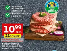 Auchan Burger wołowy Auchan Pewni Dobrego oferta