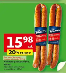Auchan Kiełbasa podwawelska Krakus Animex oferta