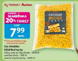 Auchan Ser cheddar mild red Auchan oferta