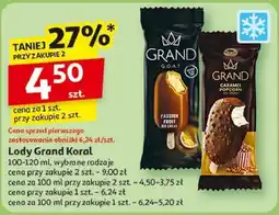 Auchan Lód passion fruit Koral Grand G.o.a.t oferta