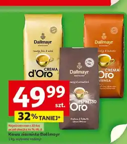 Auchan Kawa Dallmayr Crema D'oro Intensa oferta