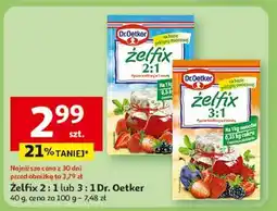 Auchan Żelfix 3:1 Dr. Oetker oferta