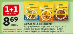 Auchan Granola 5 owoców tropikalnych Bakalland Ba! oferta