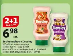 Auchan Sos czosnkowy Develey oferta