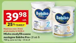 Auchan Mleko 3 Bebiko Pro+ oferta