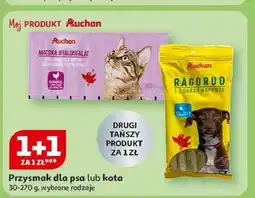 Auchan Przysmak dla kota kurczak Auchan Różnorodne (Logo Czerwone) oferta