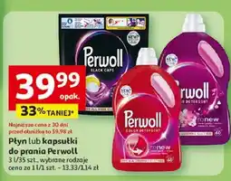 Auchan Płyn do prania jasnych i białych tkanin Perwoll Color Detergent oferta