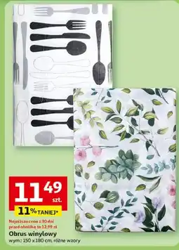 Auchan Obrus winylowy 150 x 180 cm oferta