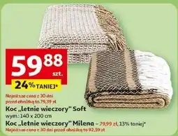Auchan Koc letnie wieczory milena 140 x 200 cm oferta
