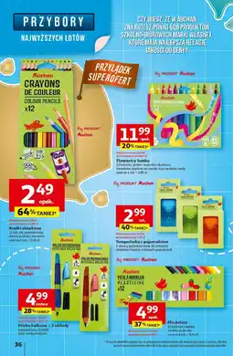 Auchan Kredki ołówkowe Auchan oferta