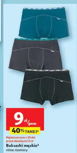 Auchan Bokserki męskie oferta