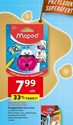 Auchan Temperówka croc Maped oferta
