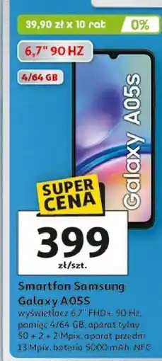 Auchan Smartfon a05s Samsung Galaxy oferta