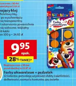 Auchan Farby akwarelowe Moje Bambino oferta