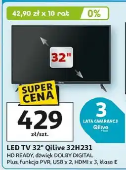 Auchan Telewizor 32'' 32h231 Qilive oferta