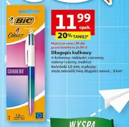 Auchan Długopis automatyczny 4-kolorowy Bic oferta