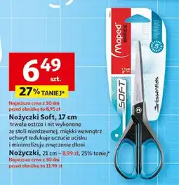 Auchan Nożyczki essential soft 21 cm Maped oferta