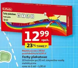 Auchan Farby plakatowe szkolne premium Herlitz oferta