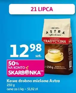 Auchan Kawa Astra Łagodna Tradycyjna oferta