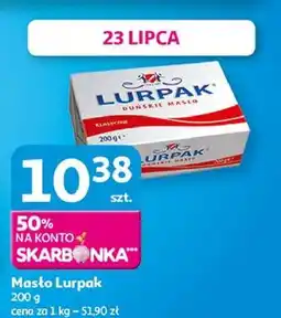 Auchan Masło klasyczne 82% Lurpak oferta