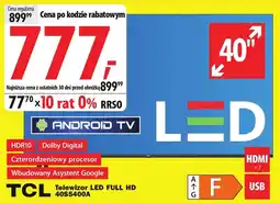 Media Expert Telewizor TCL oferta