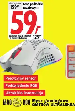 Media Expert Mysz gamingowa Mad Dog oferta