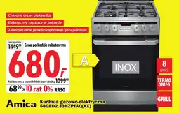 Media Expert Kuchenka gazowo-elektryczna Amica oferta