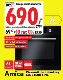 Media Expert Piekarnik Amica oferta