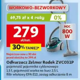 Auchan Odkurzacz Zelmer oferta