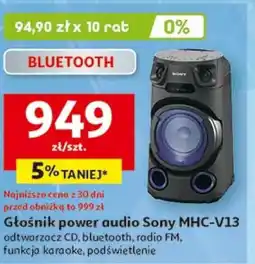 Auchan Power audio Sony oferta