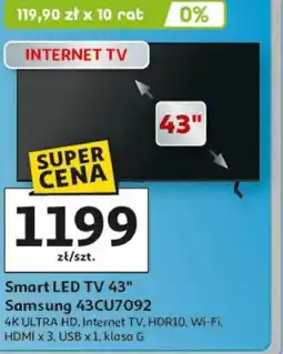 Auchan Smart tv Samsung oferta