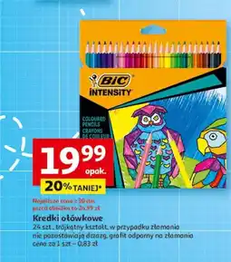 Auchan Kredki ołówkowe Bic oferta