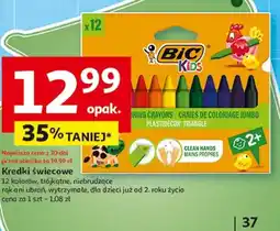 Auchan Kredki świecowe Bic oferta