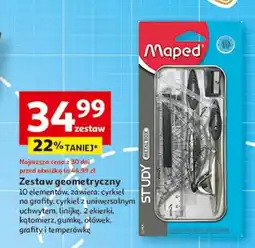 Auchan Zestaw przyborów geometrycznych Maped oferta