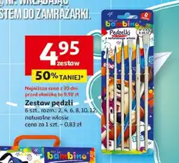 Auchan Zestaw pędzli Bambino oferta