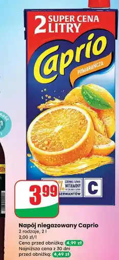 Dino Napój pomarańczowy Caprio oferta