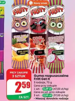 Dino Guma rozpuszczalna dragon power Fritt oferta