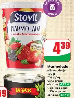 Dino Marmolada truskawkowa Stovit oferta