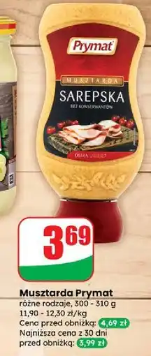 Dino Musztarda sarepska Prymat oferta