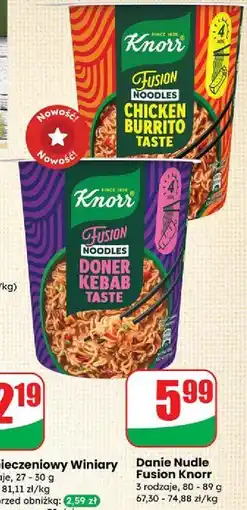 Dino Doner kebab taste Knorr oferta